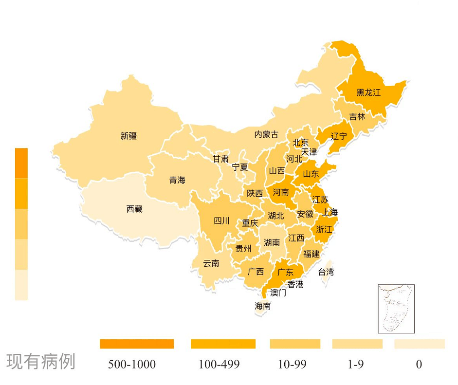 「中国疫情最新分布图」〃中国疫情最新情况最新地图