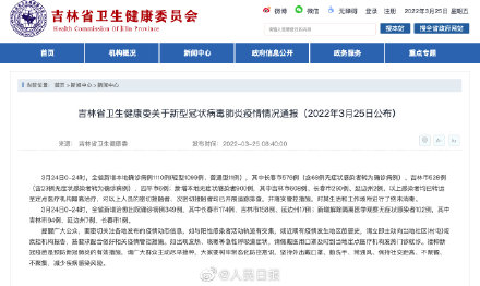 吉林疫情最新报告-吉林疫情最新一期-第1张图片