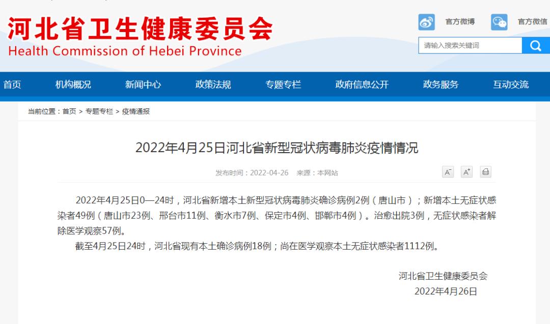 “河北疫情最新数据消息今天新增” 河北 疫情 最新？