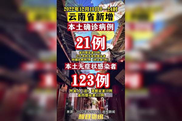 “云南新增本土15例” 云南新增本土病例轨迹？-第2张图片