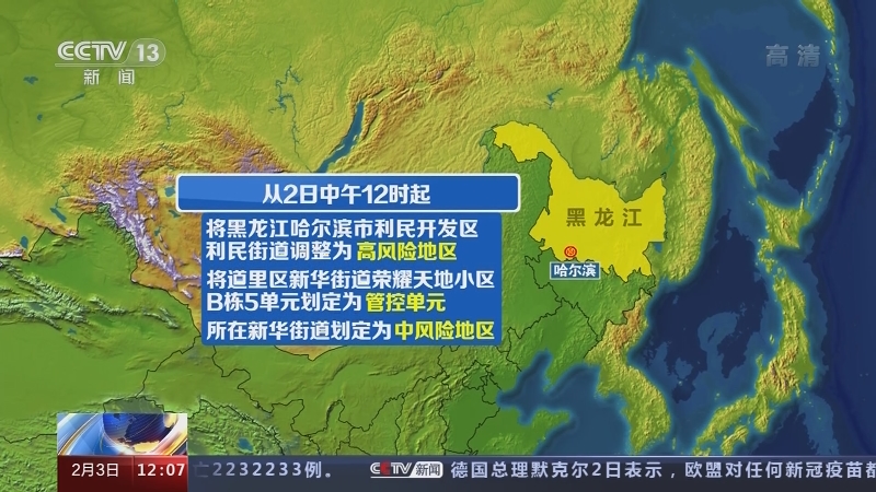 黑龙江新增确诊15例〃黑龙江新增确诊15例病例-第1张图片