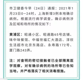 「上海确诊病例」〃上海确诊病例行动轨迹-第1张图片